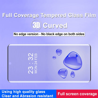 Pour Honor X50 GT 5G imak Film de protection d'écran en verre trempé incurvé 3D sans bords