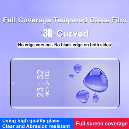 Film de protection d'écran en verre trempé incurvé 3D imak version sans bords pour Honor X50 Pro / X50 5G