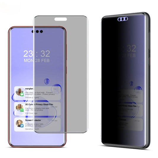 For Huawei Mate 60 RS Ultimate imak No Edge Version 3D Curved Privacy Full Screen Tempered Glass Film
