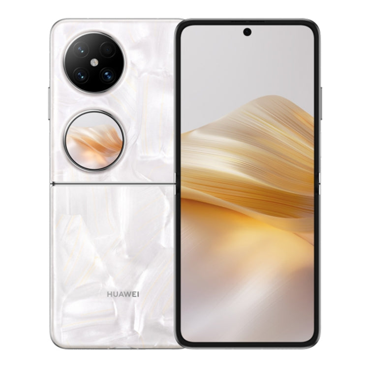 HUAWEI Pocket 2, 12 Go + 512 Go, 6,94 pouces + 1,15 pouces HarmonyOS 4.0 Octa Core, OTG, NFC, ne prend pas en charge Google Play (blanc)