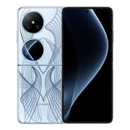 HUAWEI Pocket 2 Art Custom Edition, 16Go+1To, 6.94 pouces + 1.15 pouces HarmonyOS 4.0 Octa Core, OTG, NFC, Ne prend pas en charge Google Play (Bleu)