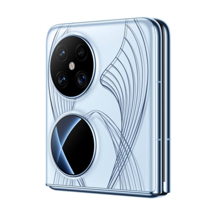 HUAWEI Pocket 2 Art Custom Edition, 16Go+1To, 6.94 pouces + 1.15 pouces HarmonyOS 4.0 Octa Core, OTG, NFC, Ne prend pas en charge Google Play (Bleu)