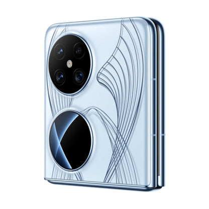 HUAWEI Pocket 2 Art Custom Edition, 16Go+1To, 6.94 pouces + 1.15 pouces HarmonyOS 4.0 Octa Core, OTG, NFC, Ne prend pas en charge Google Play (Bleu)