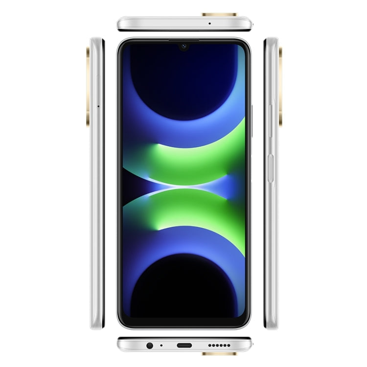 HUAWEI Enjoy 70z, 8 Go+128 Go, identification latérale par empreinte digitale, 6,75 pouces HarmonyOS 4.0 Octa Core 2,4 GHz, réseau : 4G, ne prend pas en charge Google Play (blanc)