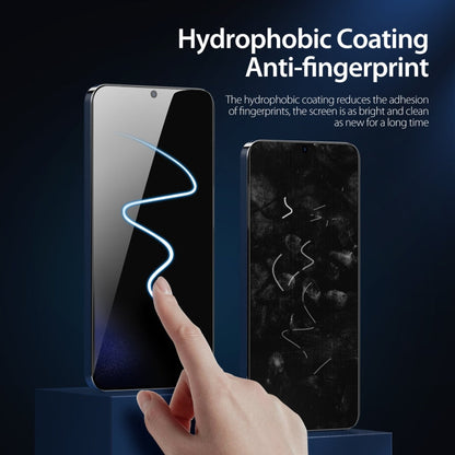 For Samsung Galaxy S24+ 5G 5pcs DUX DUCIS 0.33mm 9H High Aluminum Anti-spy HD Tempered Glass Film