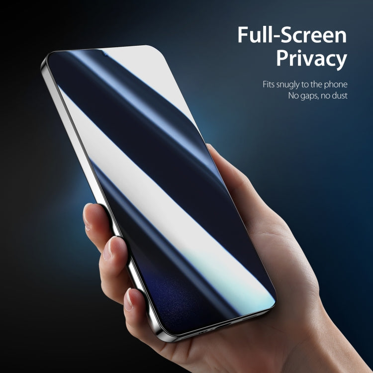 For Samsung Galaxy S24+ 5G 5pcs DUX DUCIS 0.33mm 9H High Aluminum Anti-spy HD Tempered Glass Film