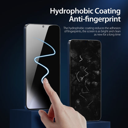 For Samsung Galaxy S25 5G 5pcs DUX DUCIS 0.33mm 9H High Aluminum Anti-spy HD Tempered Glass Film