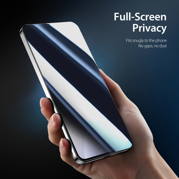 For Samsung Galaxy S25 5G 5pcs DUX DUCIS 0.33mm 9H High Aluminum Anti-spy HD Tempered Glass Film