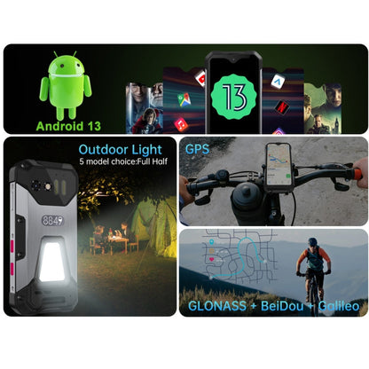 [HK Warehouse] Unihertz Tank mini 1 / 8849, 8GB+256GB, 100MP Camera, 4.3 inch Android 13 Helio G99 Octa Core, Network: 4G(Black)