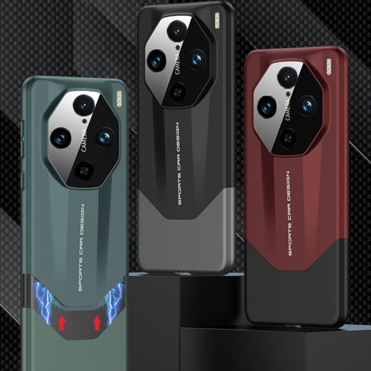 Pour vivo X100 Pro Coque de téléphone antichoc intégrale GKK Imitation Ultimate Design (Rouge)