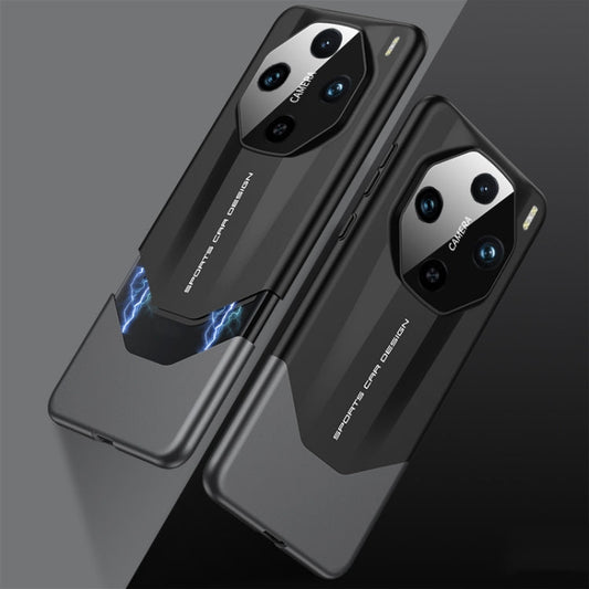 Pour vivo X100 Coque de téléphone antichoc intégrale GKK Imitation Ultimate Design (Noir)