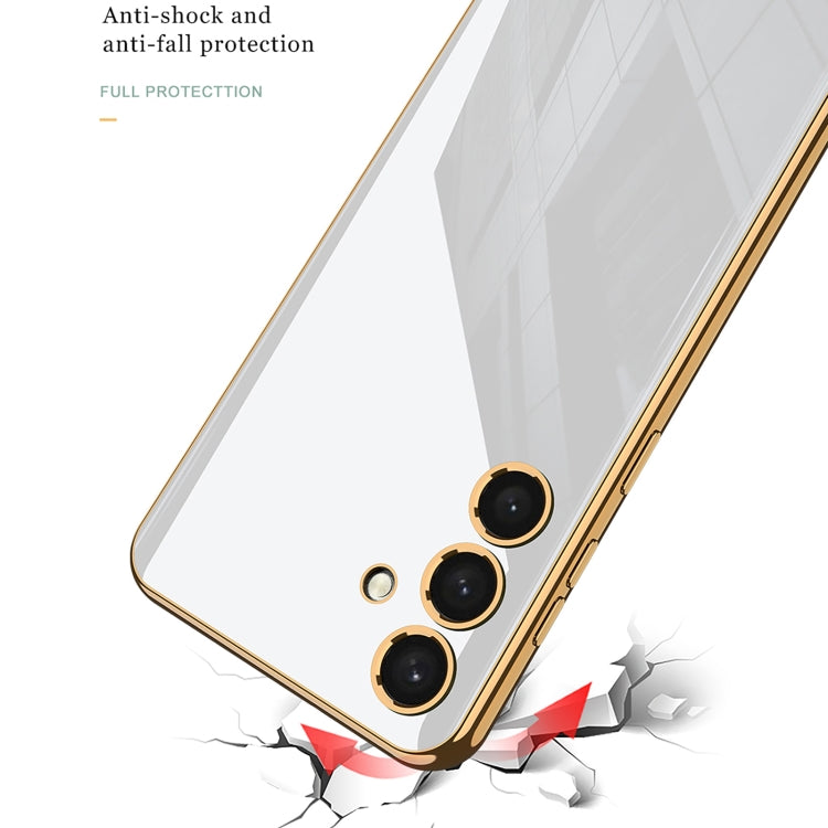 For Samsung Galaxy S24 5G GKK Electroplating TPU Full Coverage Phone Case(Green)