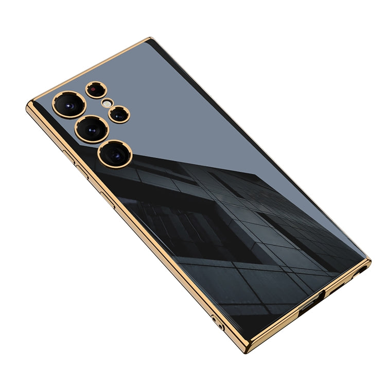 For Samsung Galaxy S24 Ultra 5G GKK Electroplating TPU Full Coverage Phone Case(Black)