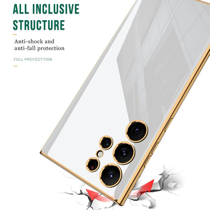 For Samsung Galaxy S24 Ultra 5G GKK Electroplating TPU Full Coverage Phone Case(Black)