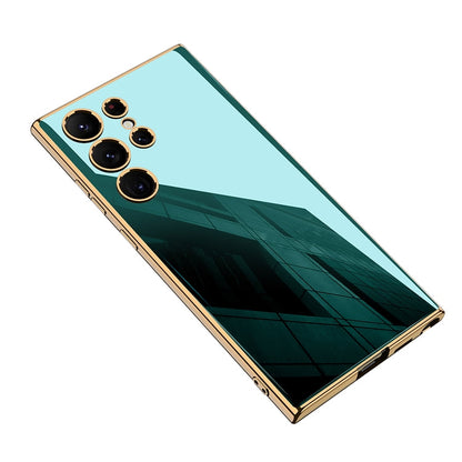 For Samsung Galaxy S24 Ultra 5G GKK Electroplating TPU Full Coverage Phone Case(Green)