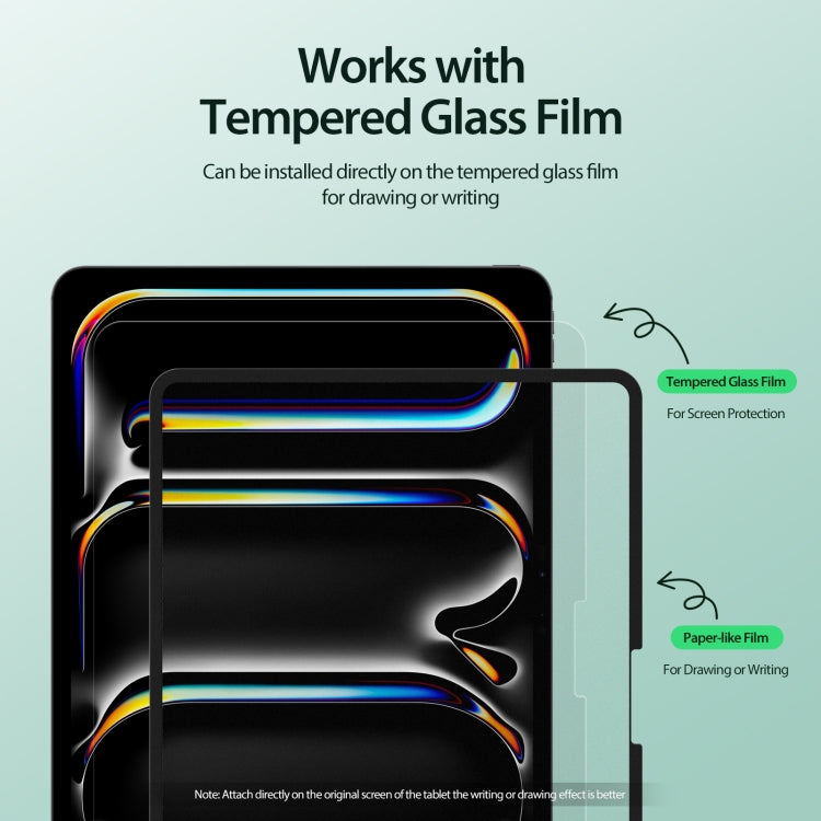 For iPad Pro 13 2025 / 2024 DUX DUCIS Naad Series Removable Paper-like Screen Protector