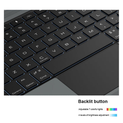 Pour iPad Pro 11 2024 Nillkin Étui Clavier Bumper Link Rétroéclairé