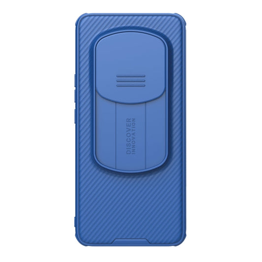 Pour Honor Magic6 Pro NILLKIN Black Mirror Pro Series Coque de téléphone en PC avec Camshield (Bleu)
