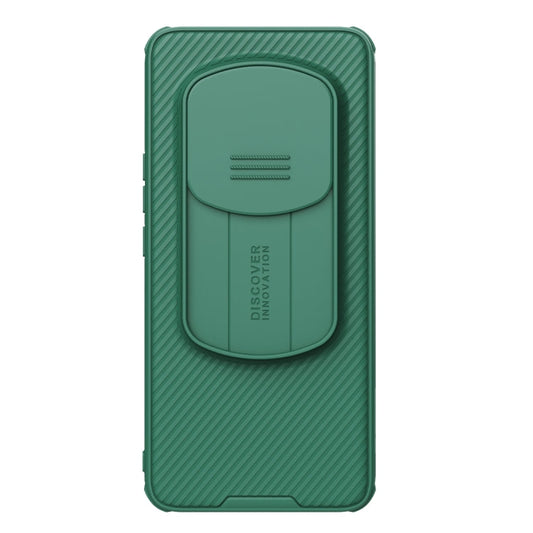 Pour Honor Magic6 Pro NILLKIN Black Mirror Pro Series Coque de téléphone Camshield PC (Vert)