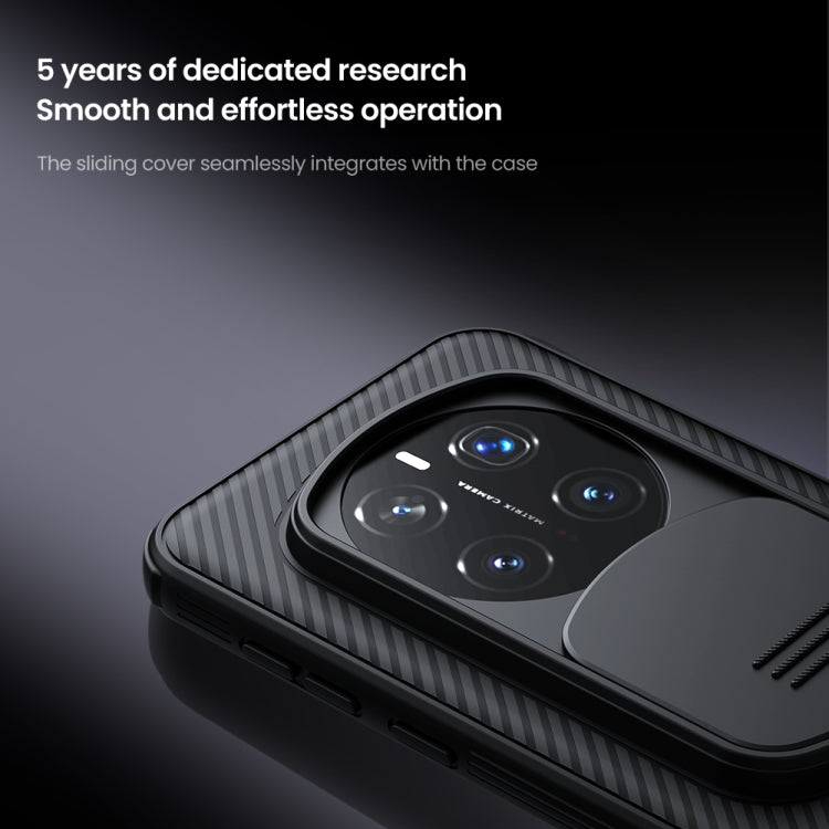 For Honor Magic7 Pro NILLKIN Black Mirror Pro Series Camshield PC Phone Case(Black)