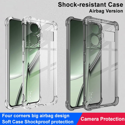 For Realme GT5 5G imak Shockproof Airbag TPU Phone Case(Transparent)