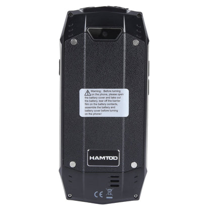 HAMTOD H3 Rugged Phone, EU Version, 2.8 inch T107 ARM CortexTM A7 Quad-core 1.0GHz, Network: 4G, VoLTE, BT, SOS(Silver)