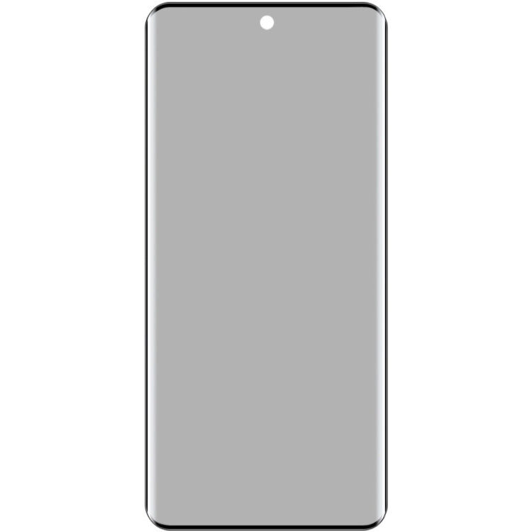 Pour Honor X50 5G imak Film de protection en verre trempé anti-espion 3D incurvé HD plein écran