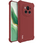 Pour Honor Magic6 5G Coque de protection antichoc en TPU avec coussin d'air (Rouge mat)