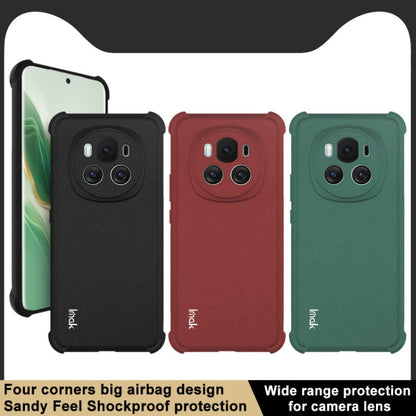 Pour Honor Magic6 5G Coque de protection antichoc en TPU avec coussin d'air (Rouge mat)