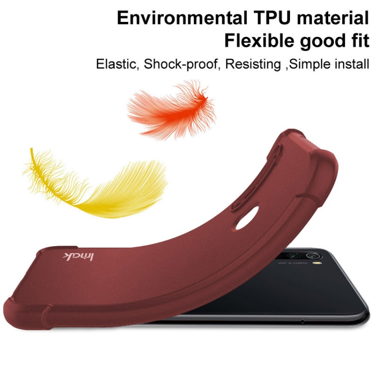 For Honor Magic6 Pro 5G imak Shockproof Airbag TPU Phone Case(Matte Red)