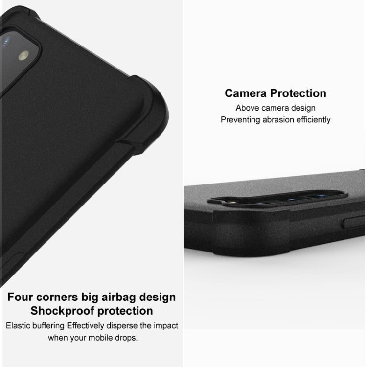 For Honor Magic6 Pro 5G imak Shockproof Airbag TPU Phone Case(Matte Red)