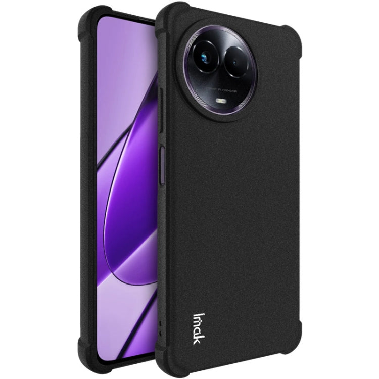 For Realme V50 5G / V50s 5G imak Shockproof Airbag TPU Phone Case(Matte Black)