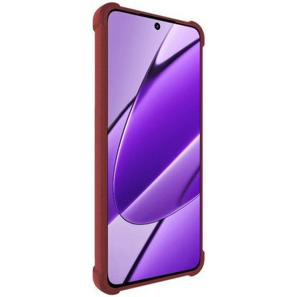 For Realme V50 5G / V50s 5G imak Shockproof Airbag TPU Phone Case(Matte Red)