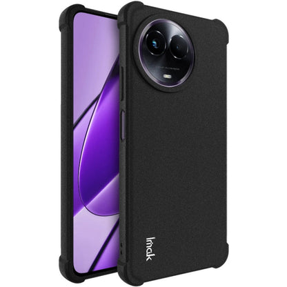 For Realme 11 5G Global/11x 5G Global/C67 5G Global imak Shockproof Airbag TPU Phone Case(Matte Black)
