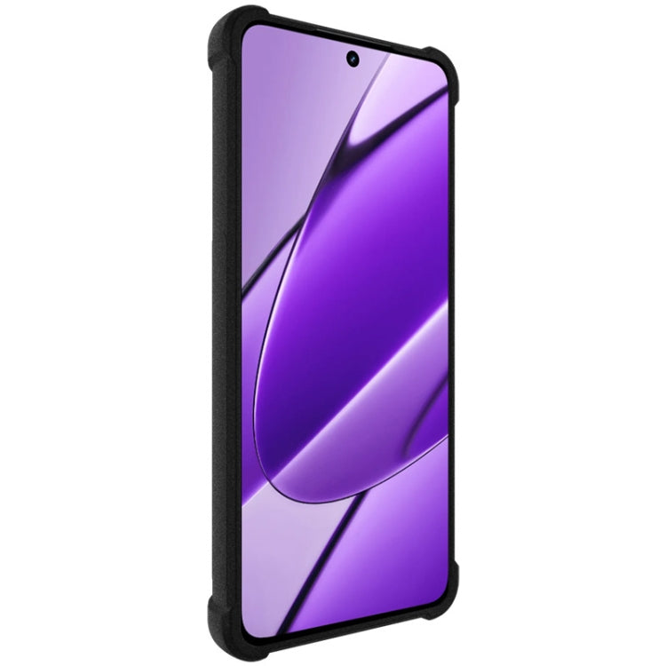 For Realme 11 5G Global/11x 5G Global/C67 5G Global imak Shockproof Airbag TPU Phone Case(Matte Black)