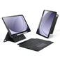 Pour étui de tablette en cuir avec clavier magnétique flottant DUX DUCIS DK pour Samsung Galaxy Tab A9+ (Noir)