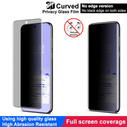 For Huawei Pura 70 Ultra imak No Edge Version 3D Curved Privacy Full Screen Tempered Glass Film