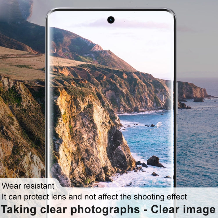 For Honor X50 GT 5G 2pcs/Set imak HD Glass Rear Camera Lens Film