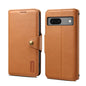 For Google Pixel 7 5G Denior Cowhide Texture Wallet Style Leather Phone Case(Khaki)
