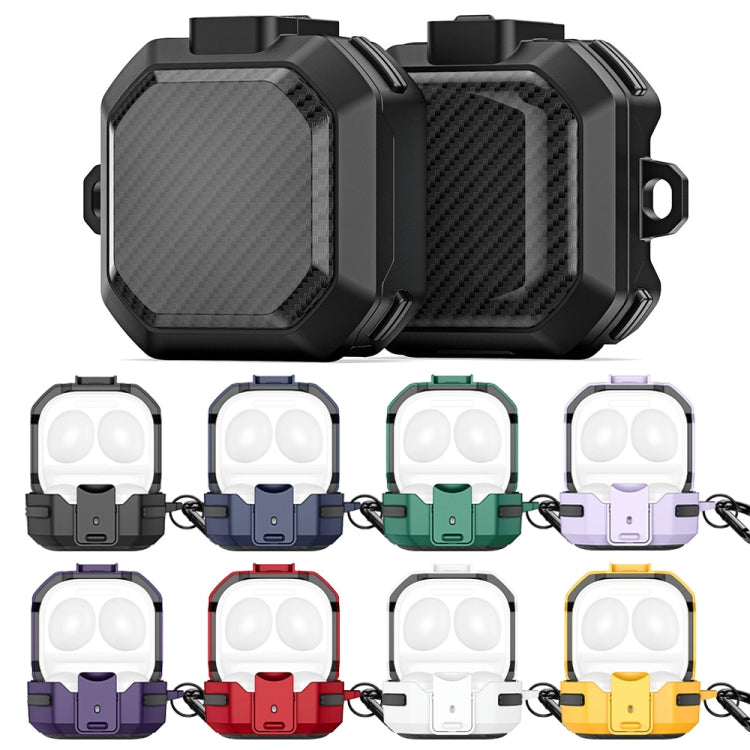 For Samsung Galaxy Buds 2/2 Pro / Buds FE DUX DUCIS SECA Series TPU + PC Wireless Earphones Protective Case(Dark Purple)
