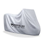 MOTOLSG Motorcycle Waterproof Sunproof Dustproof Thickening Cover, Size:XXXL(Silver)