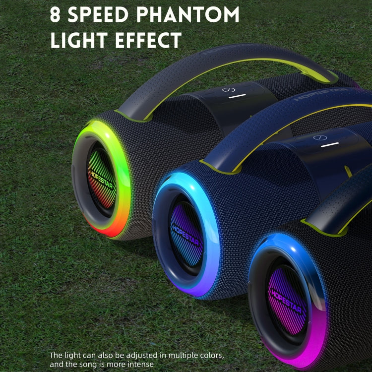 HOPESTAR H68 50W Outdoor Portable Waterproof Dazzling Bluetooth Speaker(Grey)