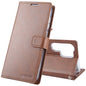 For Samsung Galaxy S24 Ultra 5G GOOSPERY BLUE MOON Crazy Horse Texture Leather Phone Case(Brown)