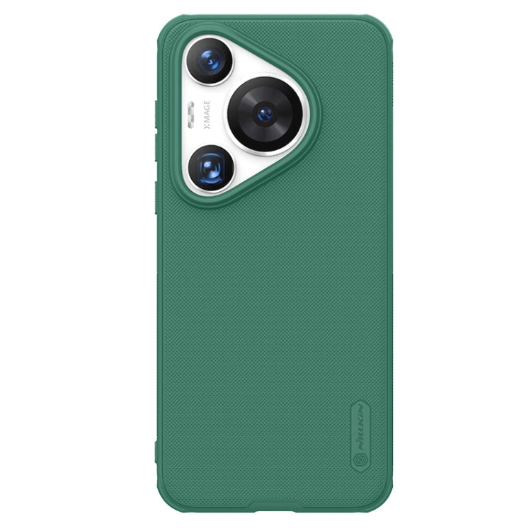 For Huawei Pura 70 NILLKIN Frosted Shield Pro PC + TPU Phone Case(Green)