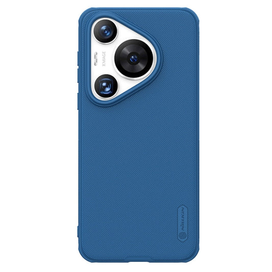 For Huawei Pura 70 NILLKIN Frosted Shield Pro PC + TPU Phone Case(Blue)