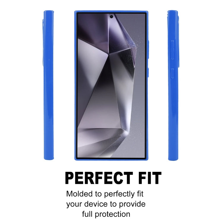 For Samsung Galaxy S24 Ultra 5G GOOSPERY PEARL JELLY Shockproof TPU Phone Case(Blue)
