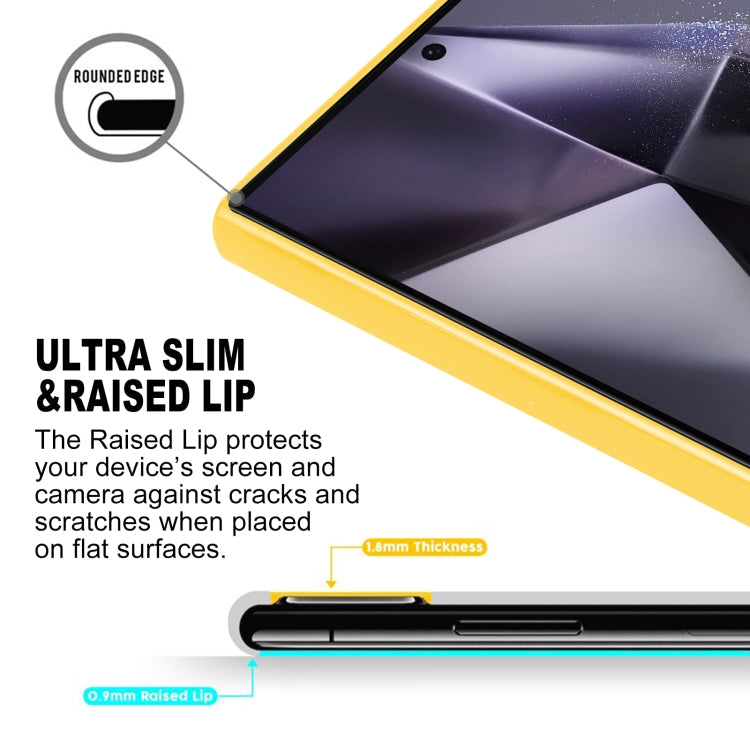 For Samsung Galaxy S24 Ultra 5G GOOSPERY PEARL JELLY Shockproof TPU Phone Case(Yellow)
