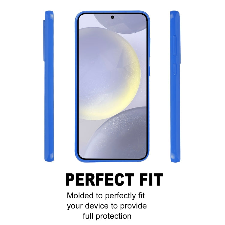 For Samsung Galaxy S24+ 5G GOOSPERY PEARL JELLY Shockproof TPU Phone Case(Blue)