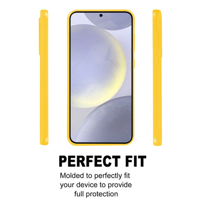 For Samsung Galaxy S24+ 5G GOOSPERY PEARL JELLY Shockproof TPU Phone Case(Yellow)
