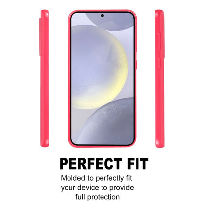 Pour Samsung Galaxy S24 5G Coque de téléphone antichoc en TPU GOOSPERY PEARL JELLY (Rose Rouge)